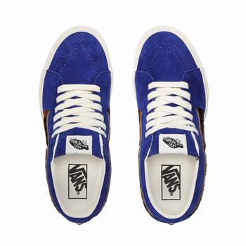 Damske Kotnikove Tenisky Vans Suede Sk8-Mid Kráľovská Modrá VA01HFVJQ